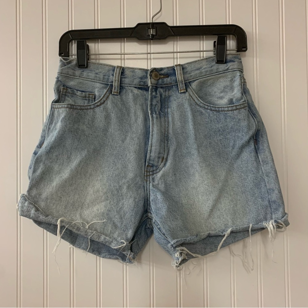 J. Galt Shanghai Womens Light Wash Cutoff Jean Shorts Size Small